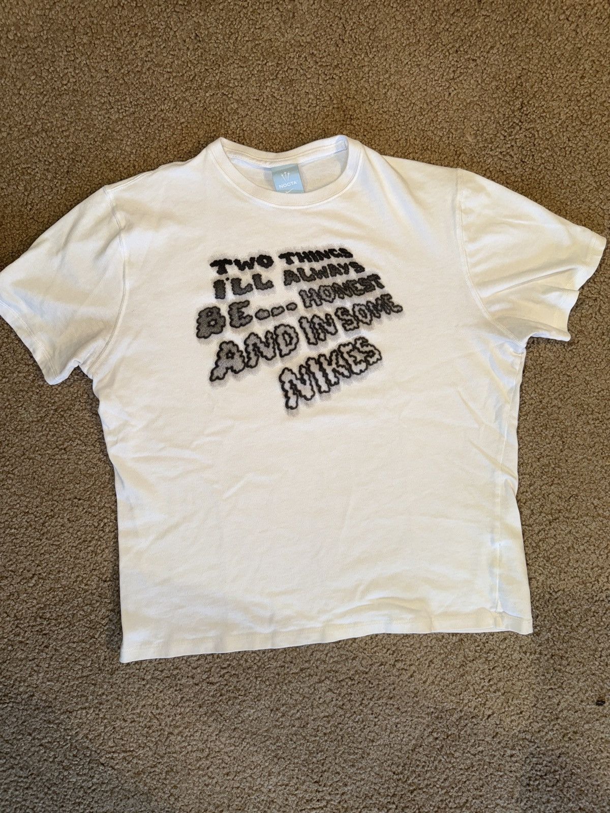 NOCTA × Nike Nike x Nocta Be Honest T-Shirt White Size US L / EU 52-54 / 3 - 1 Thumbnail