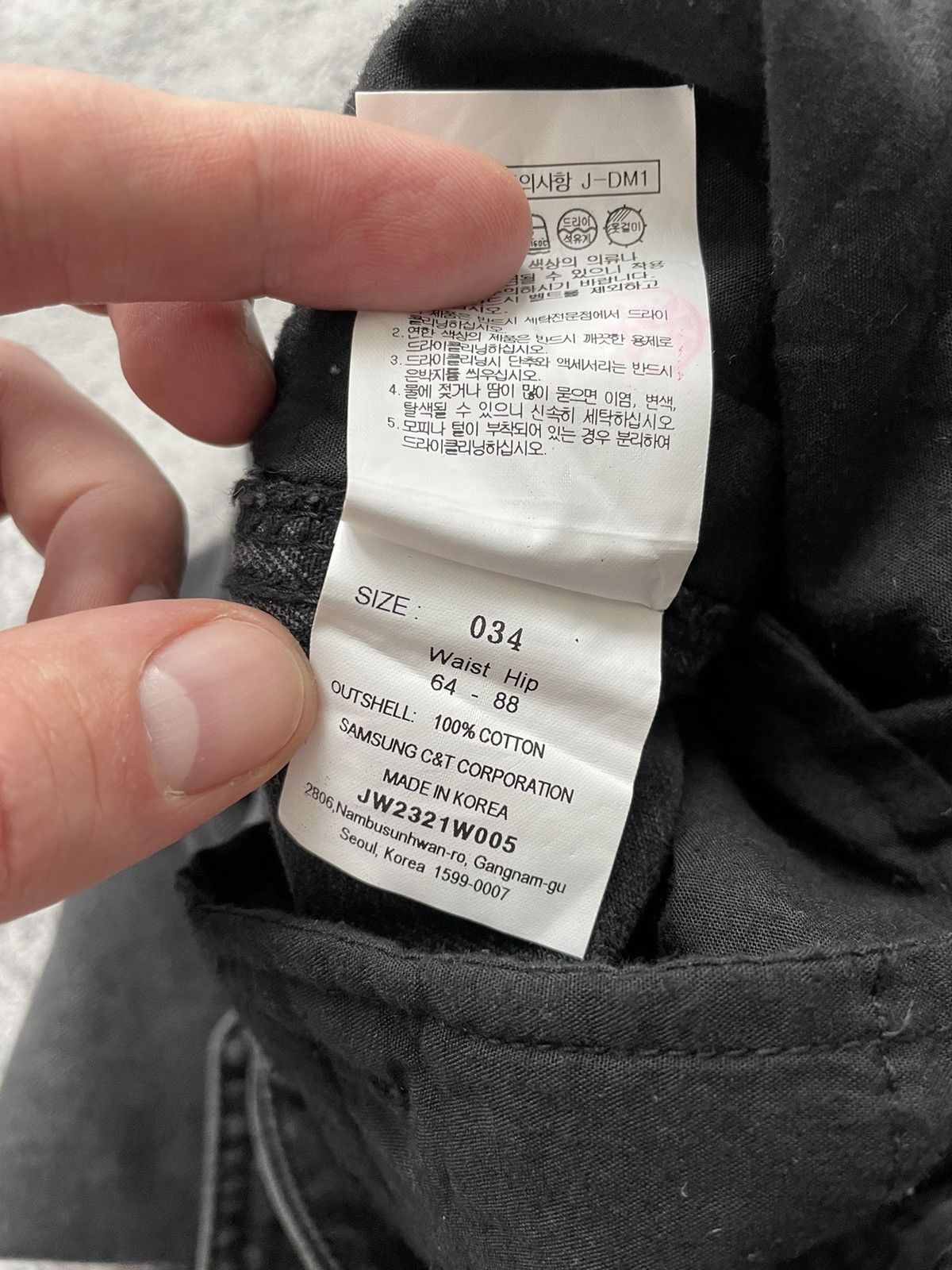 Juun.J Rare Juun-J Cargo Pants Size XS-S Size 24" / US 00 / IT 34 - 11 Thumbnail