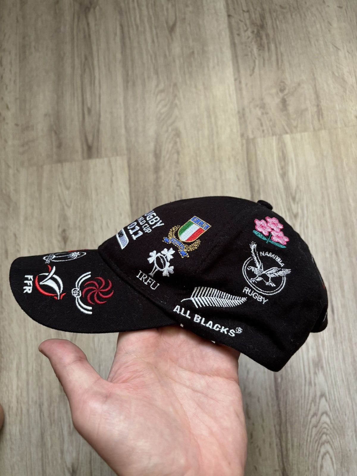 Other RUGBY WORLD CUP 2011 EMBROIDERY black CAP Size ONE SIZE - 12 Thumbnail