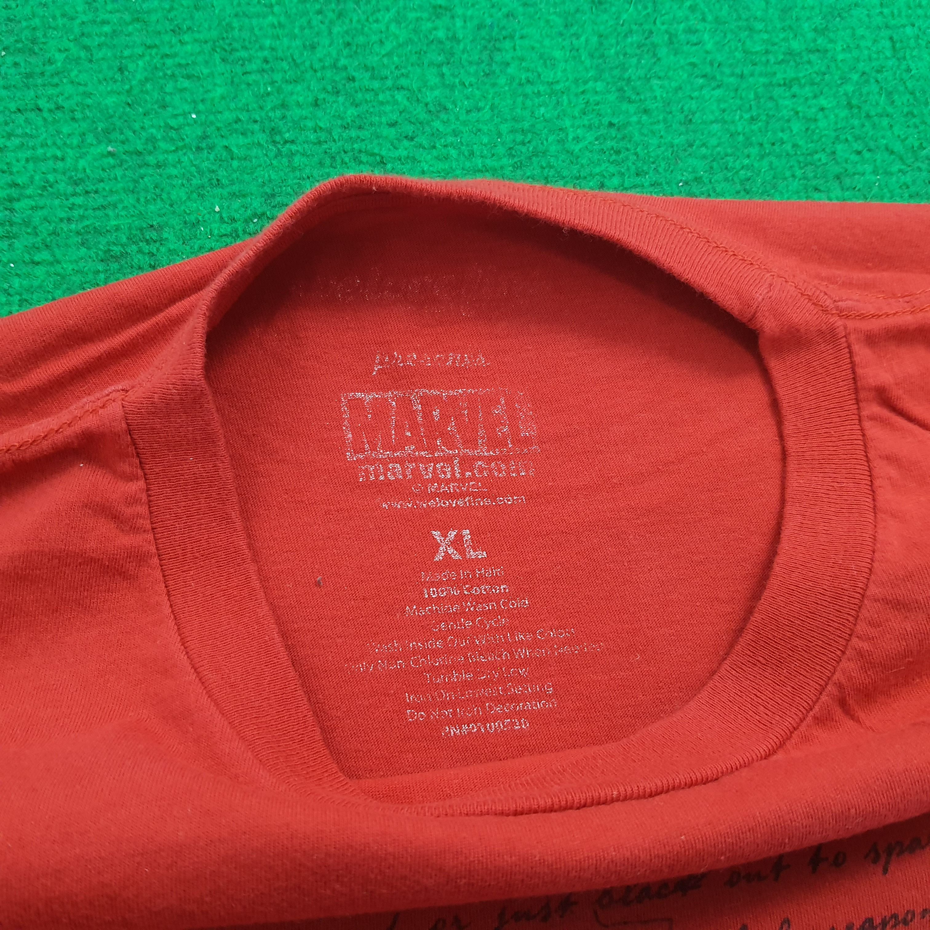 Marvel Comics Marvel Cinema Universe DEADPOOL Anti Hero Movie Tshirt Size US XL / EU 56 / 4 - 5 Thumbnail
