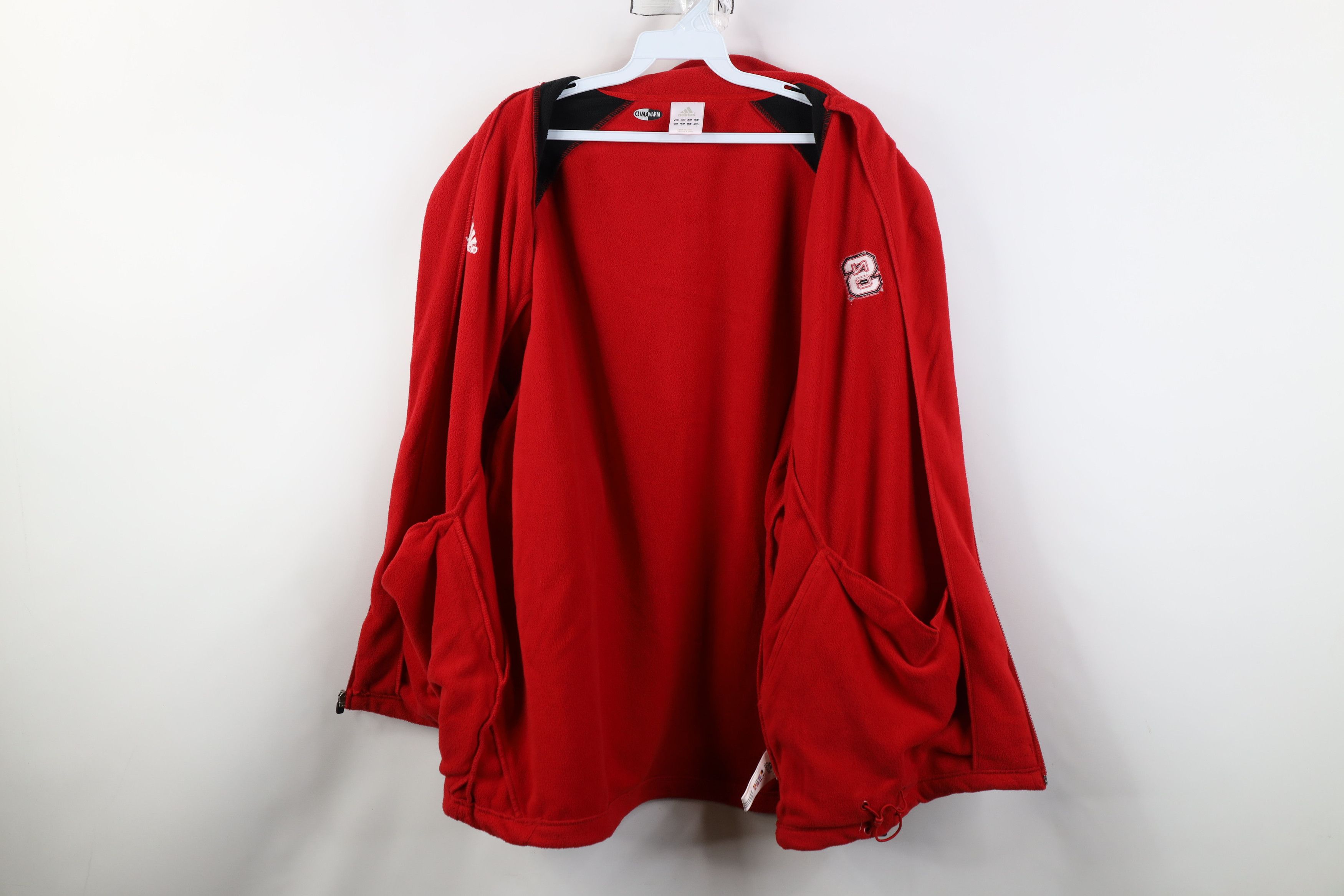 Adidas Vintage Adidas North Carolina State University Jacket Size US L / EU 52-54 / 3 - 11 Thumbnail