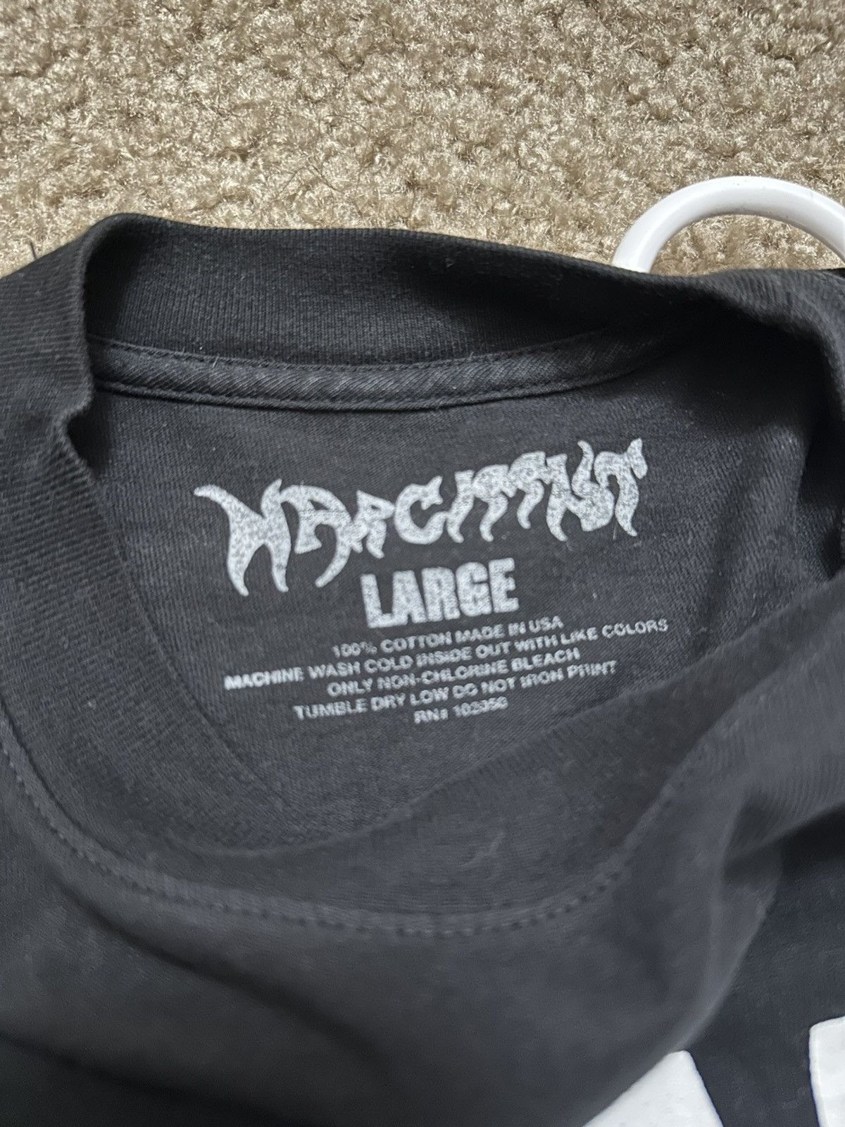 Playboi Carti Playboi Carti Narcissist 2021 Tour Size US L / EU 52-54 / 3 - 3 Thumbnail