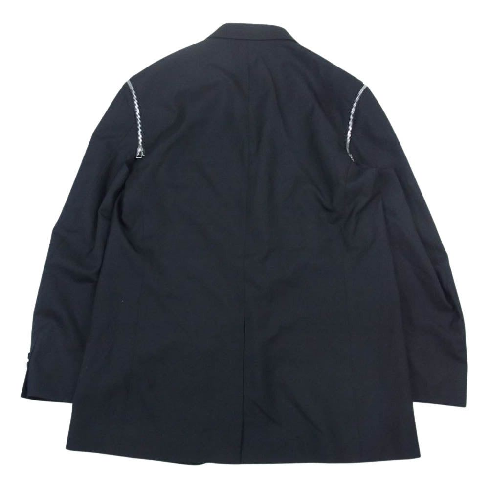Yohji Yamamoto Yohji Yamamoto Ground Y - W/Gabardine Shoulder Zipper Jacket Size US L / EU 52-54 / 3 - 2 Thumbnail