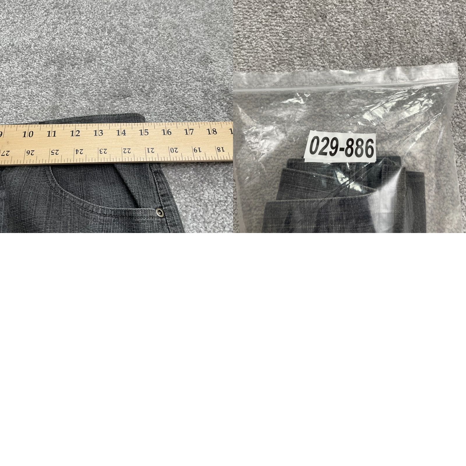 Vintage Chico's Womens Jeans Capri Denim Black High Rise 30x19 Casual Straight Size 30" / US 8 / IT 44 - 9 Thumbnail