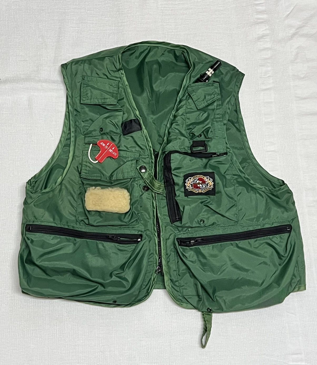 Other 🔥HOT DROPS🔥VINTAGE SURVIVOR VEST NYLON GREEN Size US M / EU 48-50 / 2 - 2 Thumbnail