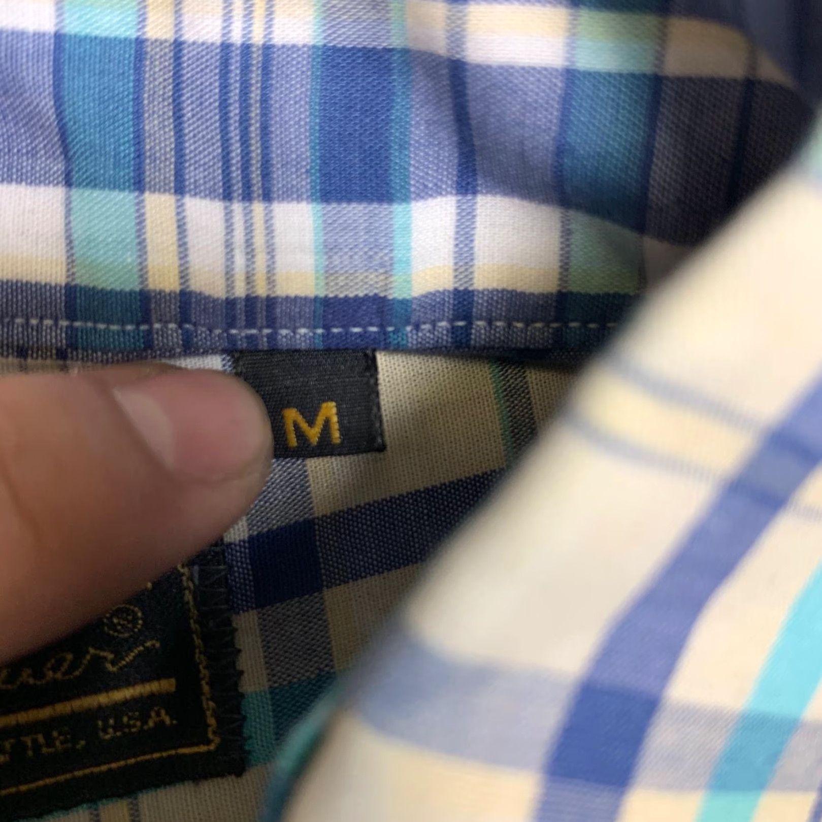 Eddie Bauer Eddie Bauer Shirt Mens Multicolor Plaid Button-Down Pockets Outdoor Size M Size US M / EU 48-50 / 2 - 7 Thumbnail