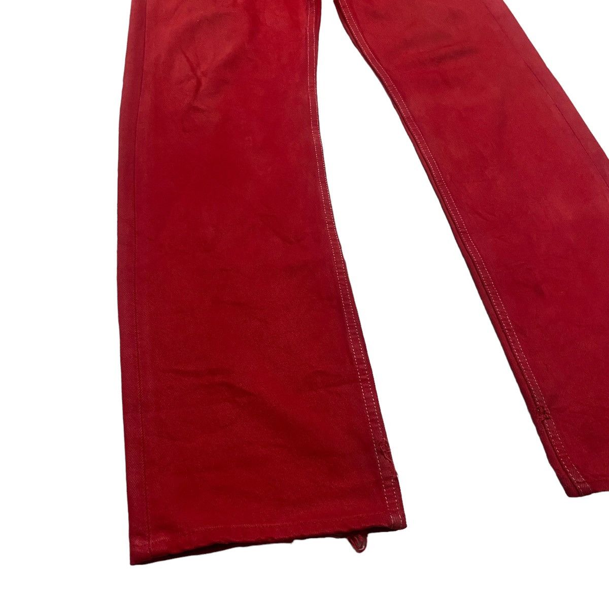 Levi's Vintage 80s Levis 501 Red Jeans Size US 31 - 7 Thumbnail