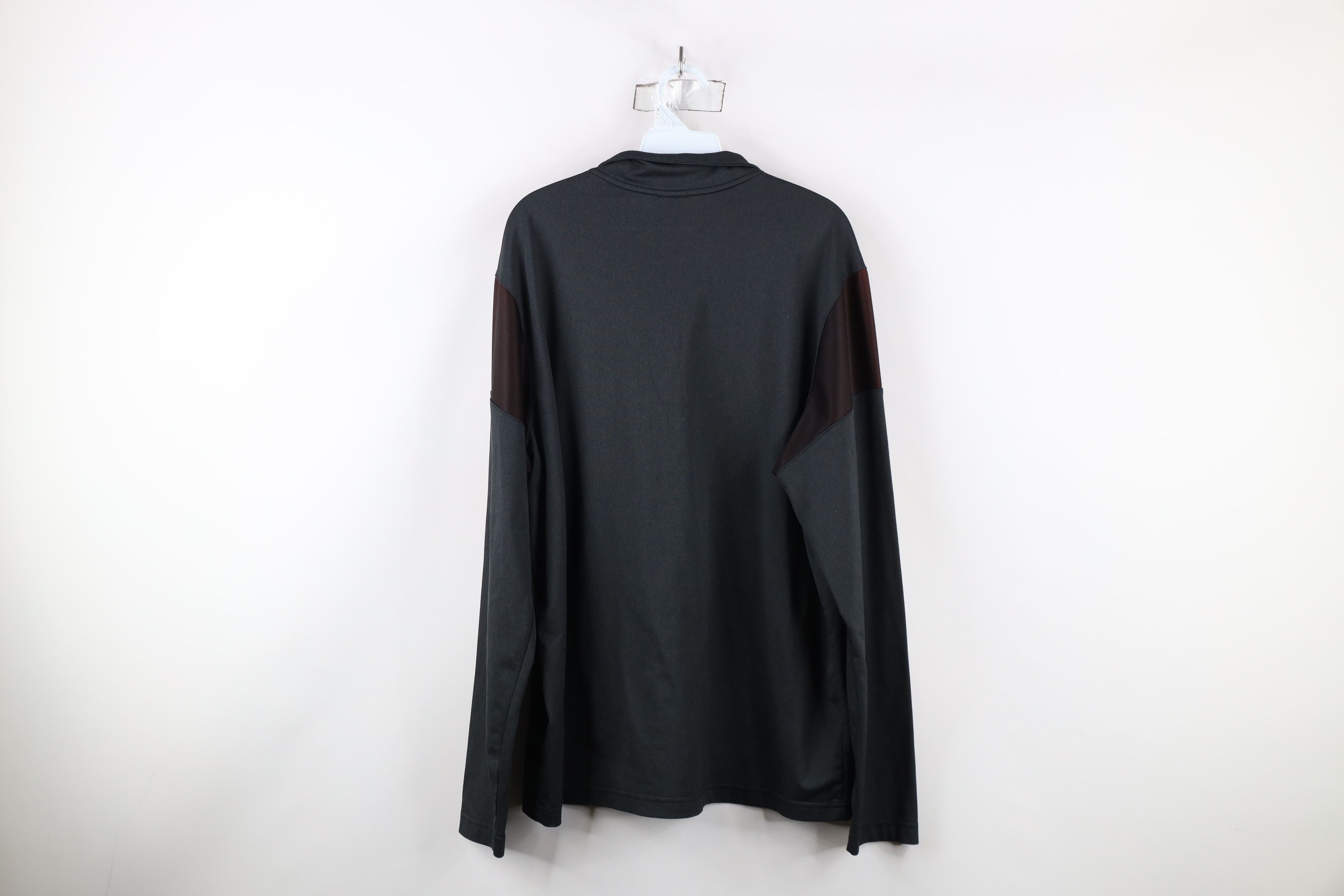 Nike × Vintage Nike Dri-Fit Mini Swoosh Half Zip Pullover Golf Top Jacket Size US XL / EU 56 / 4 - 12 Thumbnail