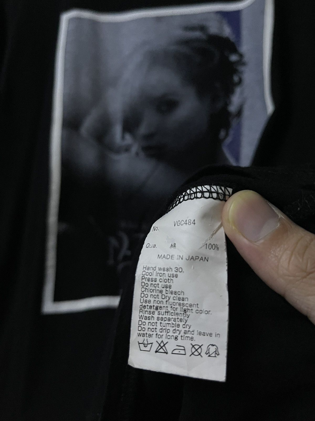 Hysteric Glamour Vanquish Japan Sexy Model Poetry Photo Tee Size US L / EU 52-54 / 3 - 8 Thumbnail