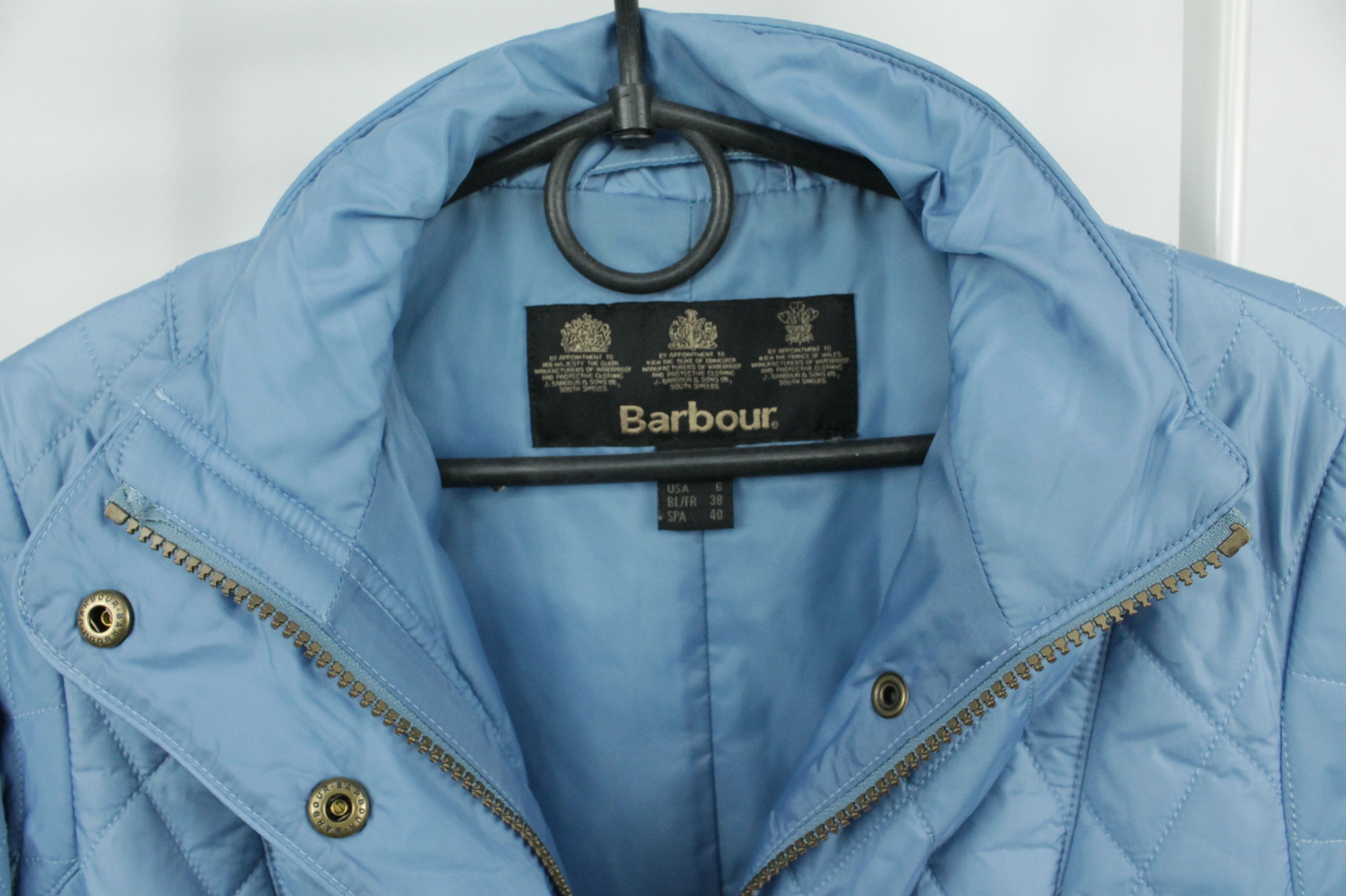 Barbour Barbour Cavalry Flyweight Blue Heaven Quilted Jacket Size M / US 6-8 / IT 42-44 - 7 Thumbnail