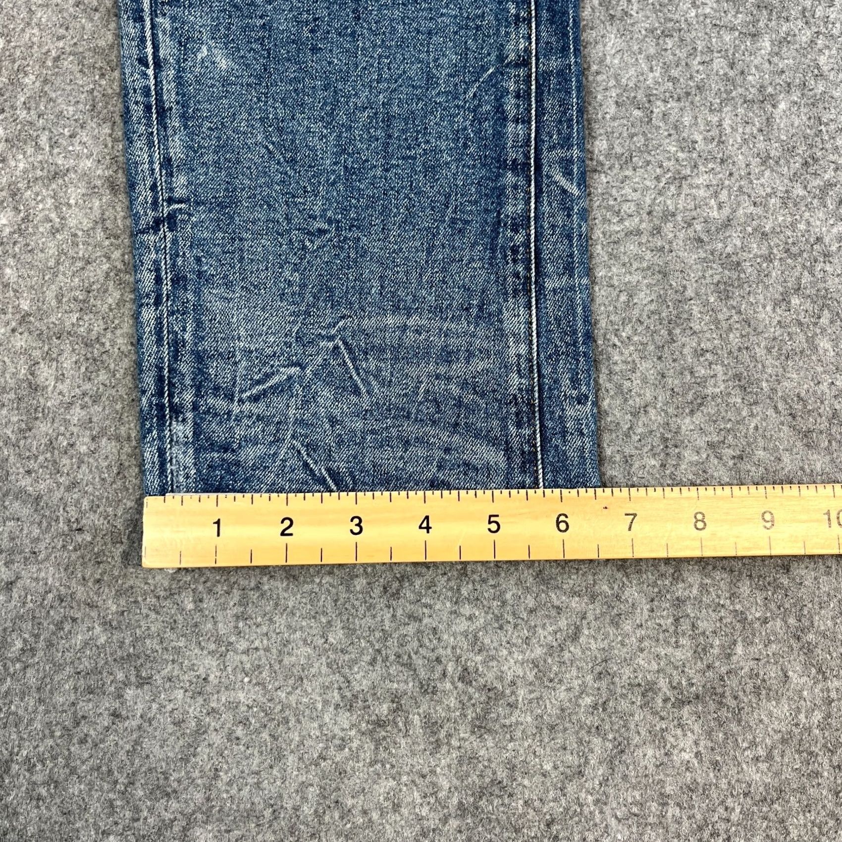 G-Star G-Star Womens Jeans Boyfriend 31 32 Mid Wash Blue Whiskers Midge 5-Pocket Denim Regular Zip Closure Rise High 11 in Inside Leg 28 in 34 in Waist Size 34" / US 12 / IT 48 - 3 Thumbnail