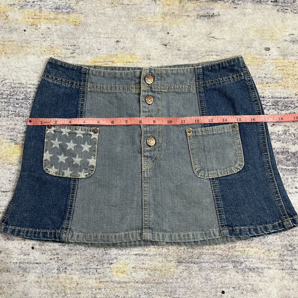 Hysteric Glamour × Japanese Brand × Le Grande Bleu (L.G.B.) Vintage y2k 90s Hysteric Glamour star mini skirt Size 28" / US 6 / IT 42 - 5 Thumbnail