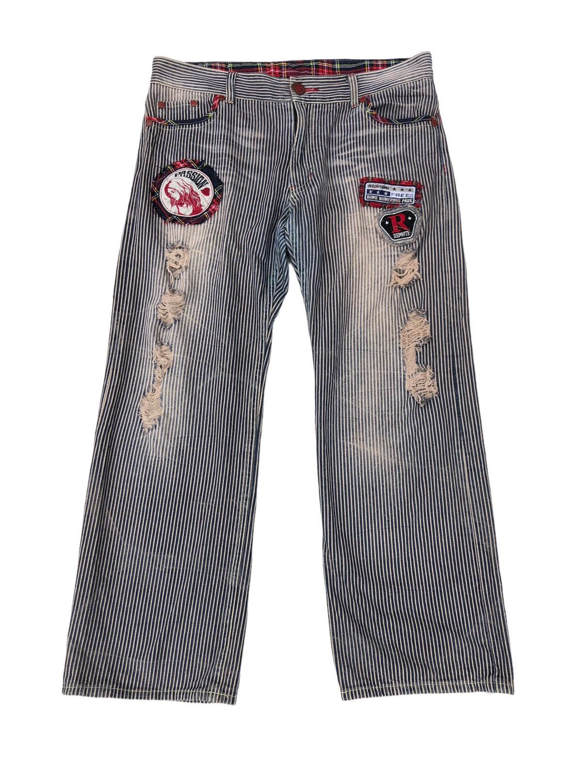🔥Japanese Hickory Patches Jeans🔥