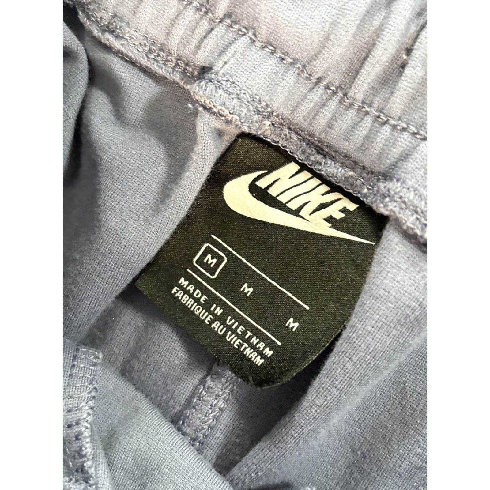 Nike Nike Shorts Mens M Blue Tech Fleece 8" Gym Activewear Sports Logo Pockets Drawstring Sportswear Size US 31 - 6 Thumbnail