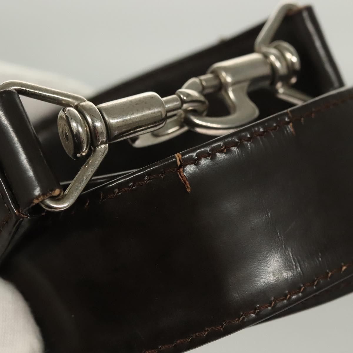 Gucci GUCCI Bamboo Hand Bag Nylon Brown Silver 001 1553 001 1553 Size ONE SIZE - 23 Thumbnail