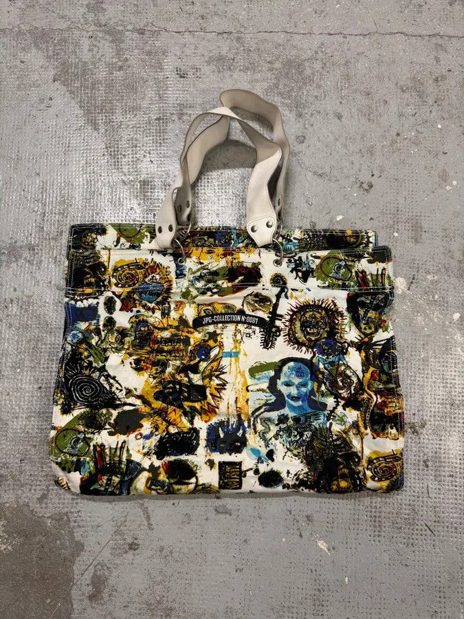 Designer × Jean Paul Gaultier × Vintage Jean Paul Gaultier Basquiat Contemporary Handle Bag Size ONE SIZE - 1 Thumbnail