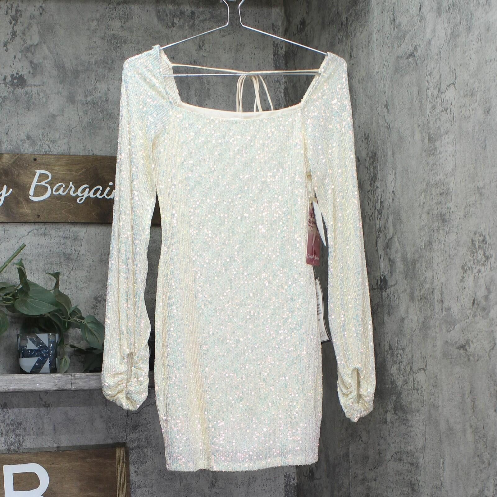 Other Nwt Emerald Sundae Bodycon Mini Dress Cream Off White M Size M / US 6-8 / IT 42-44 - 1 Thumbnail