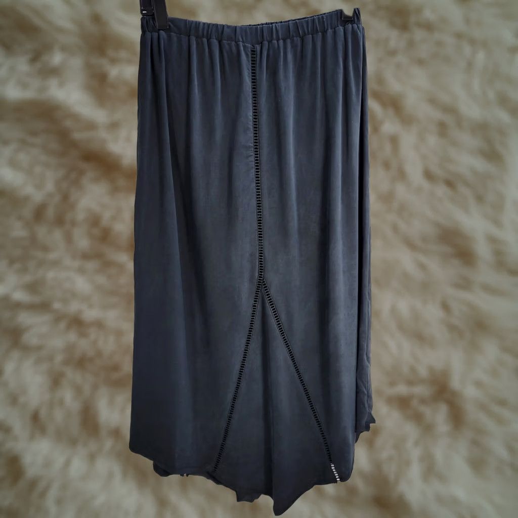 Native Native Outsiders Skirt Long Pull On Asymmetric Pale Black Size M Womens Size 32" / US 10 / IT 46 - 1 Thumbnail