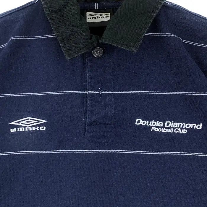Umbro Vintage UMBRO DOUBLE DIAMOND Football Club Polo Size US M / EU 48-50 / 2 - 5 Thumbnail