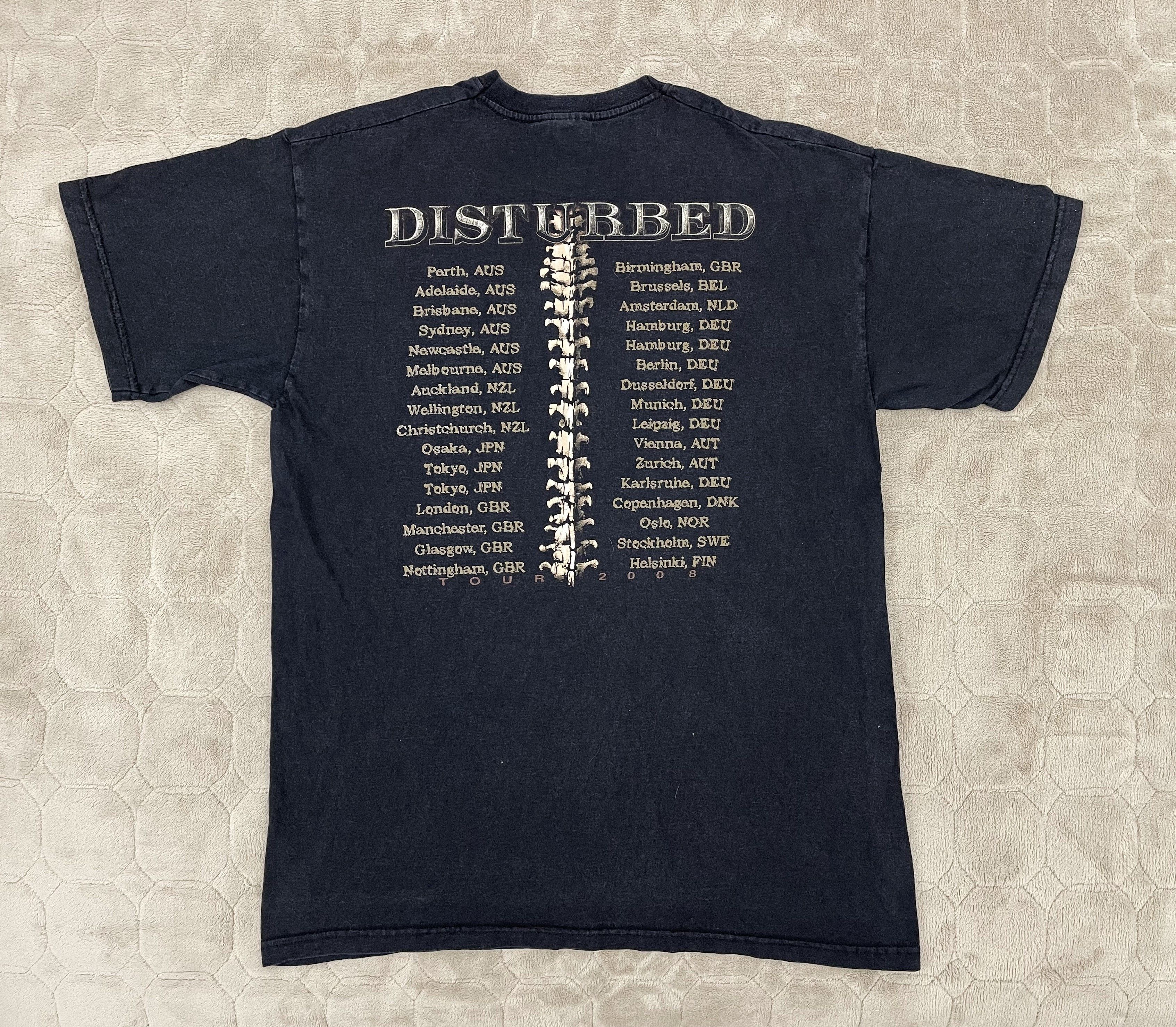 Fruit Of The Loom DISTURBED TOUR 2008 Size US M / EU 48-50 / 2 - 2 Thumbnail