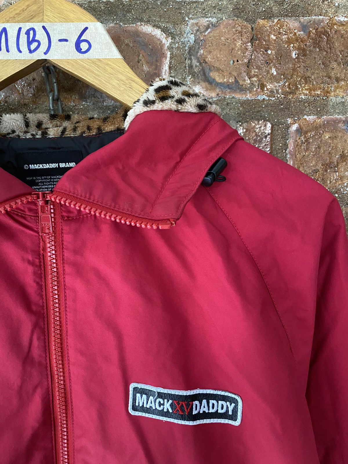 Japanese Brand × MasterPiece × PHENOMENON 2000s MACKDADDY Japan Anorak Leopard hoodie Jacket Size US M / EU 48-50 / 2 - 5 Thumbnail