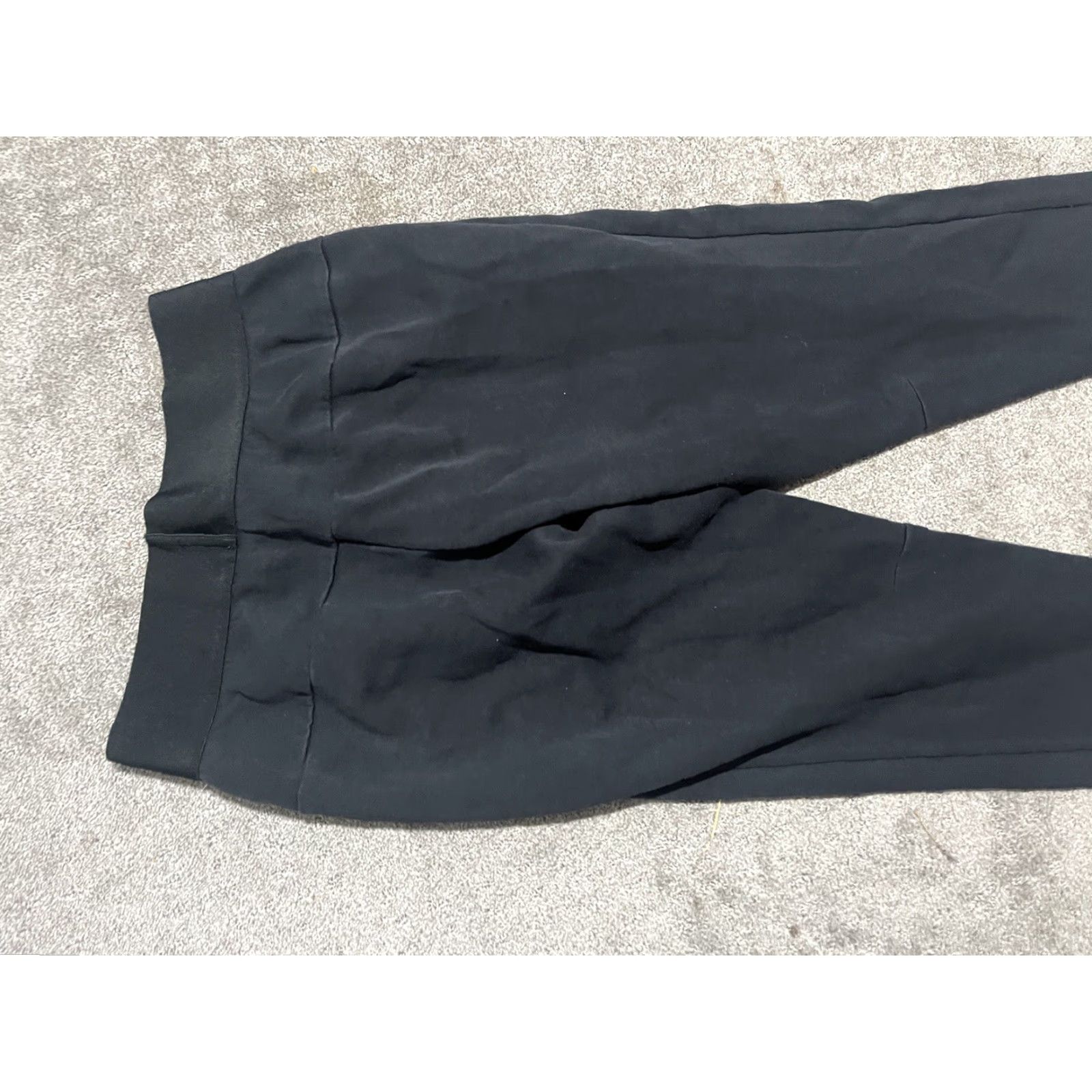 Adidas Women's adidas Black Pull-On Leggings M 12-14 Regular Striped Ankle Activewear Womens Size 32" / US 10 / IT 46 - 4 Thumbnail