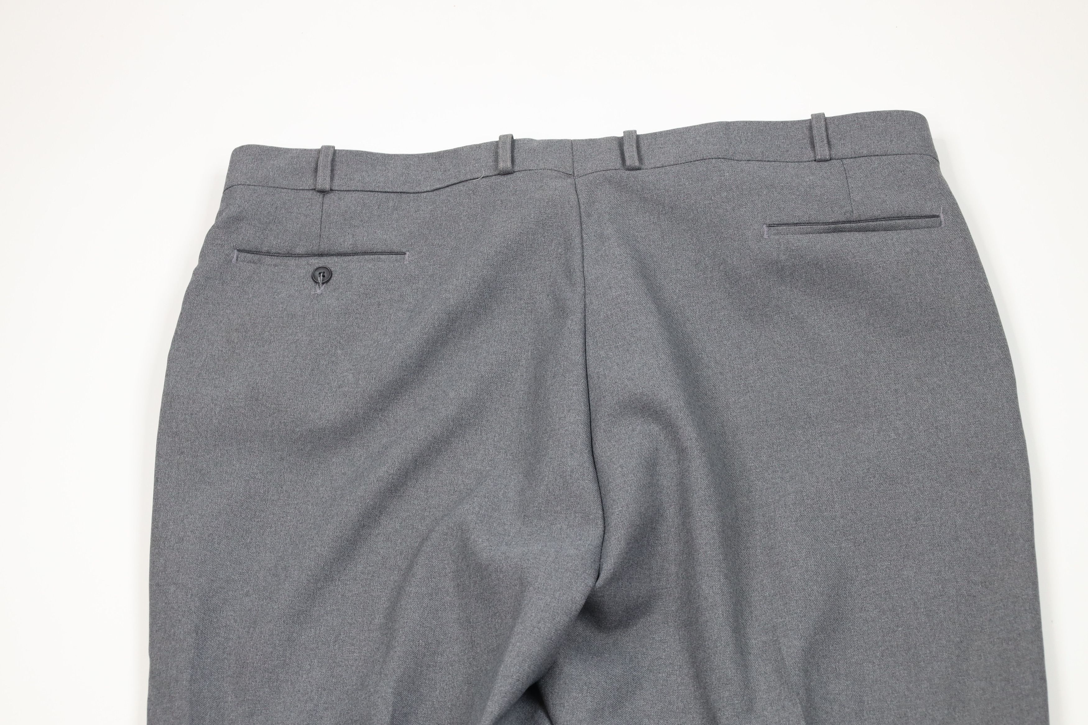 Vintage Vintage 70s Streetwear Flared Wide Leg Chino Pants Gray USA Size US 44 / EU 60 - 10 Thumbnail