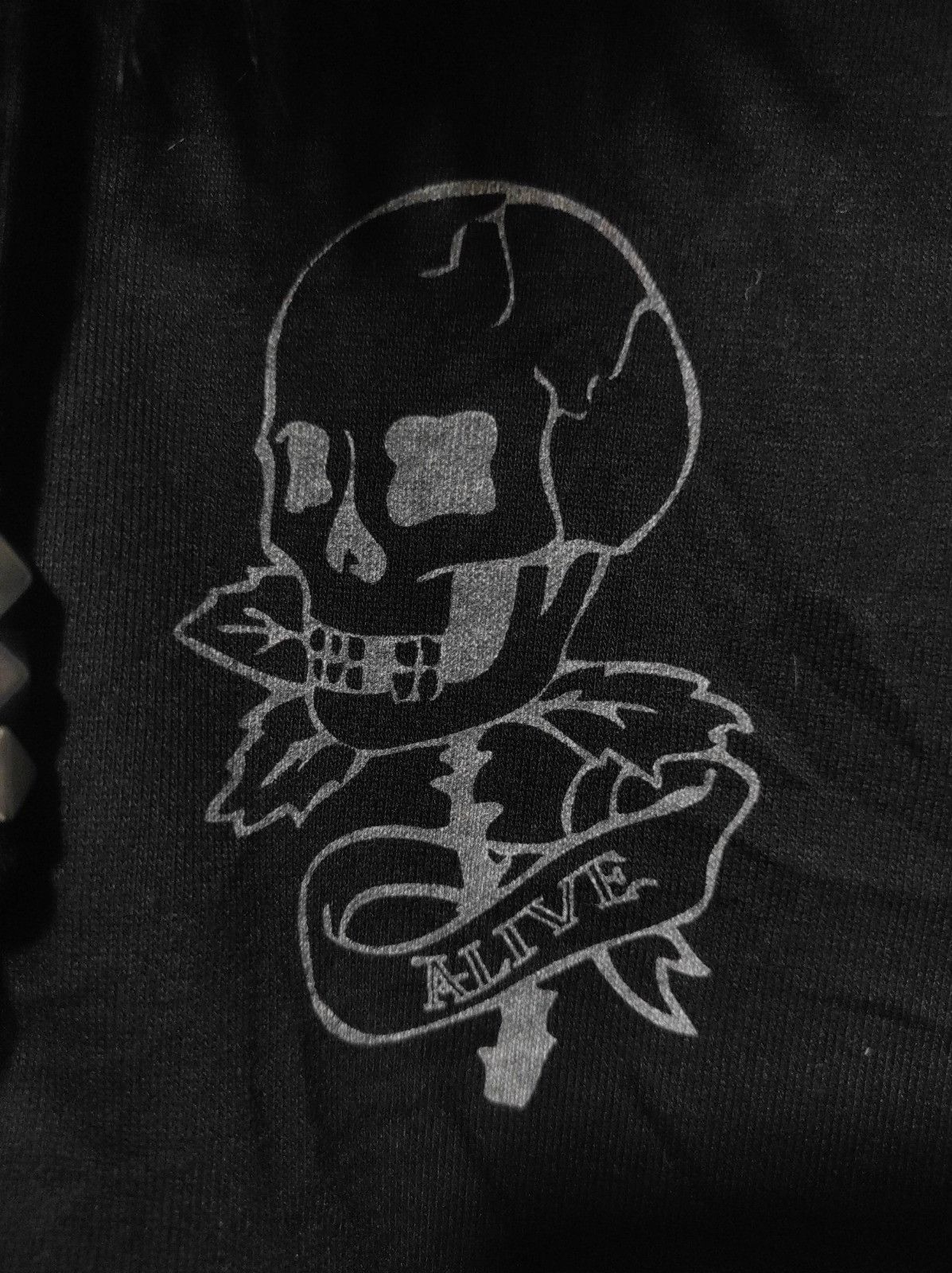 Japanese Brand Glad News Skull Studed zipper fur hoodie LGB style Size US S / EU 44-46 / 1 - 6 Thumbnail