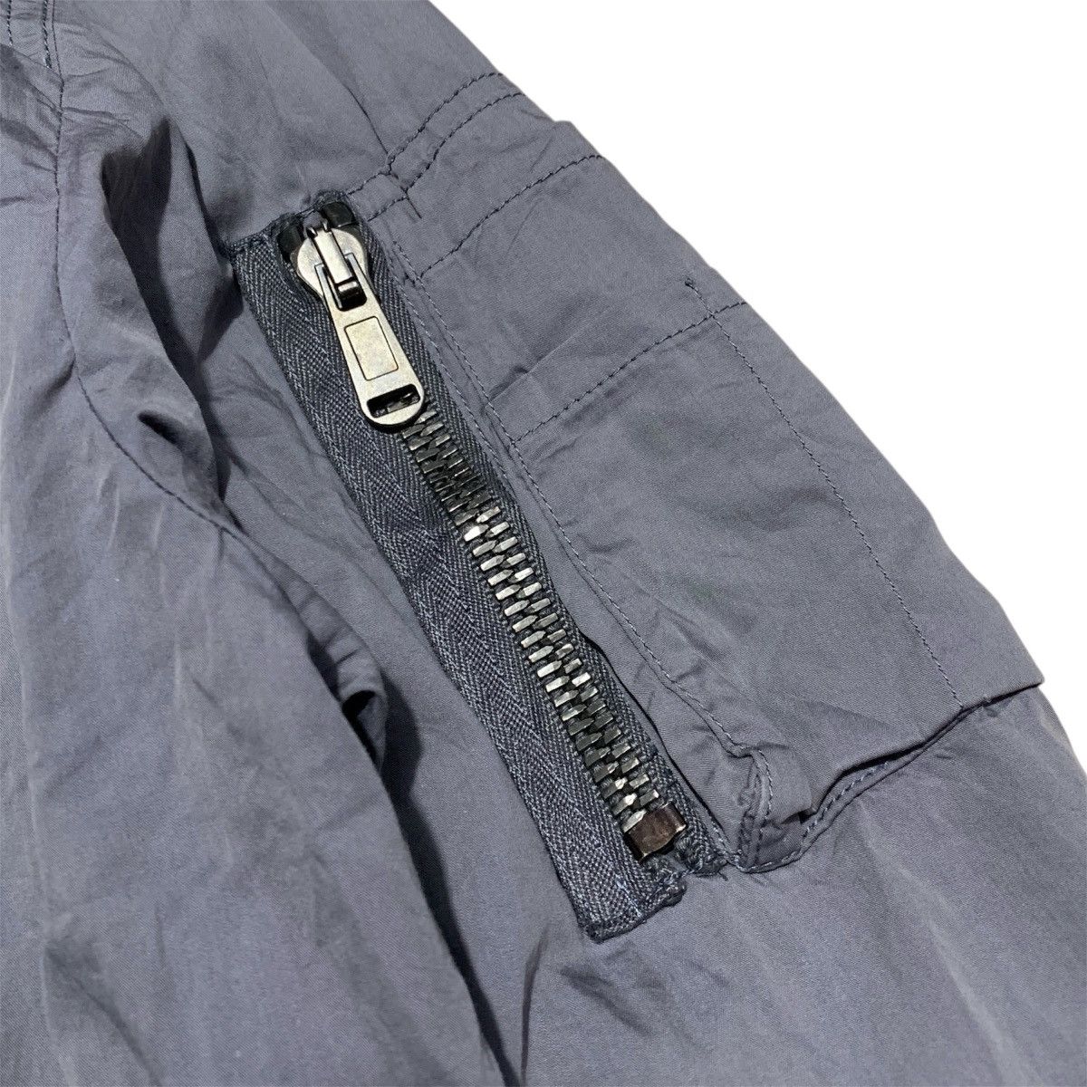 Yves Saint Laurent Yves Saint Laurent Grey Paracute Bomber Jacket Size US M / EU 48-50 / 2 - 5 Thumbnail