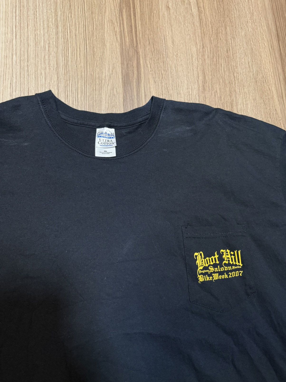 Other Vintage Y2K Boothill Saloon 2007 T Shirt 3XL Biker Cycle Size US XXL / EU 58 / 5 - 3 Thumbnail