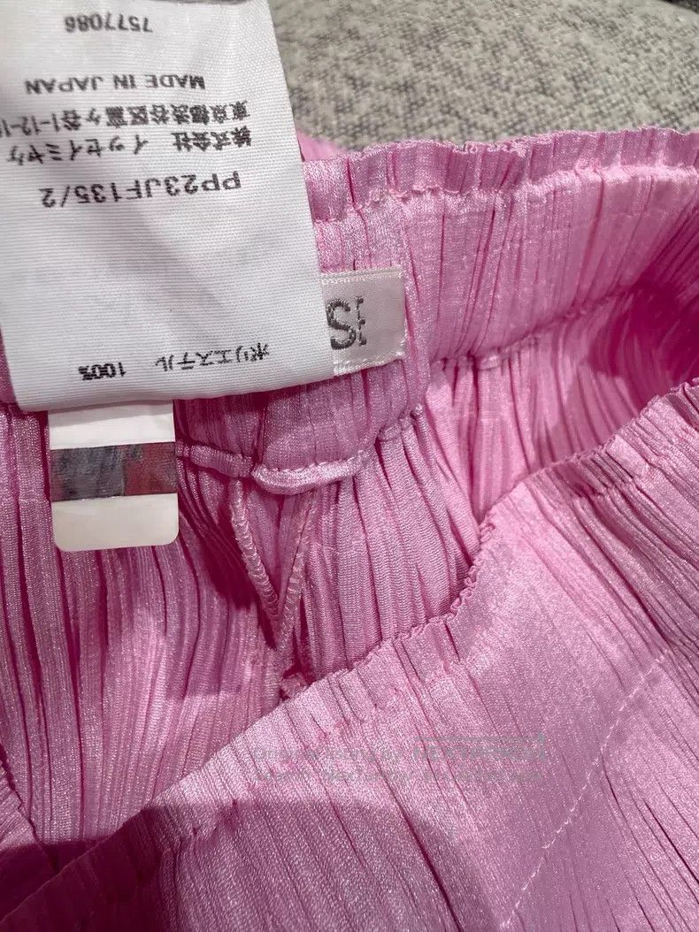 Issey Miyake Issey Miyake Pink Wide Leg Pants Size 25" / US 0 / IT 36 - 4 Thumbnail