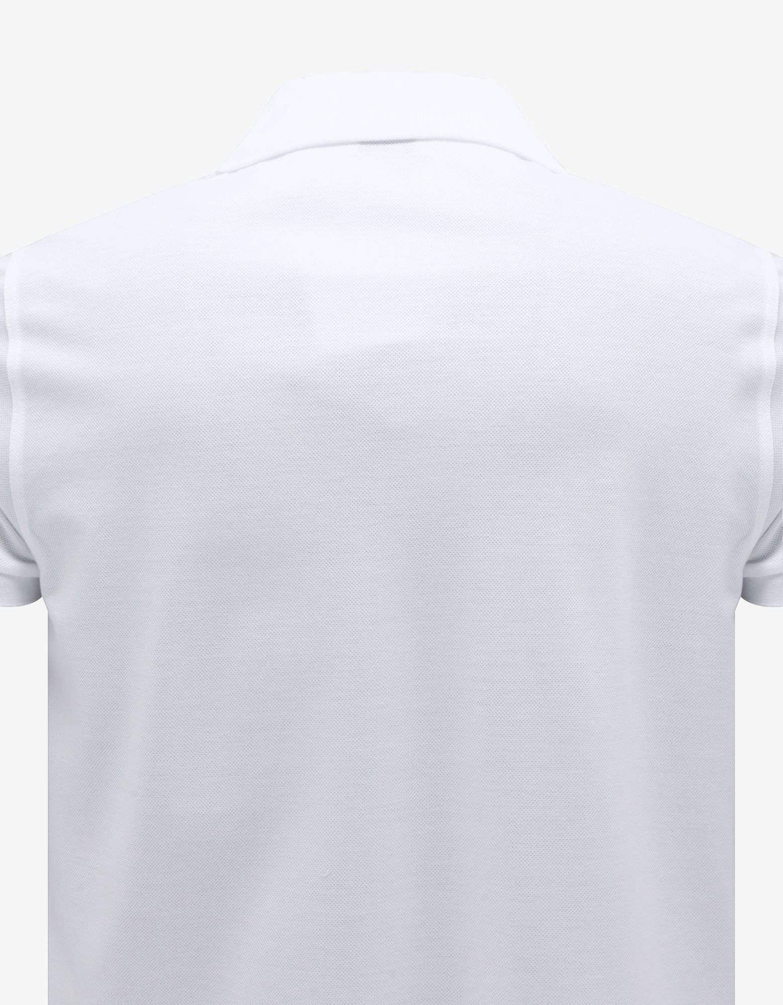 Saint Laurent Paris White Monogram Polo T-Shirt Size US XL / EU 56 / 4 - 4 Thumbnail
