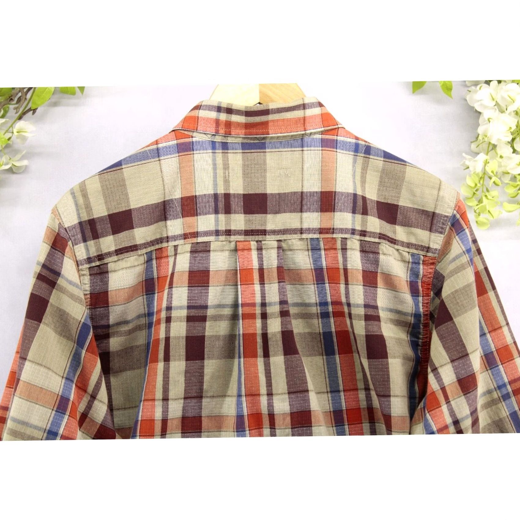 The North Face The North Face Men's Plaid Shirt Long Sleeve Button Down Lightweight Multicolor L Size US L / EU 52-54 / 3 - 4 Thumbnail