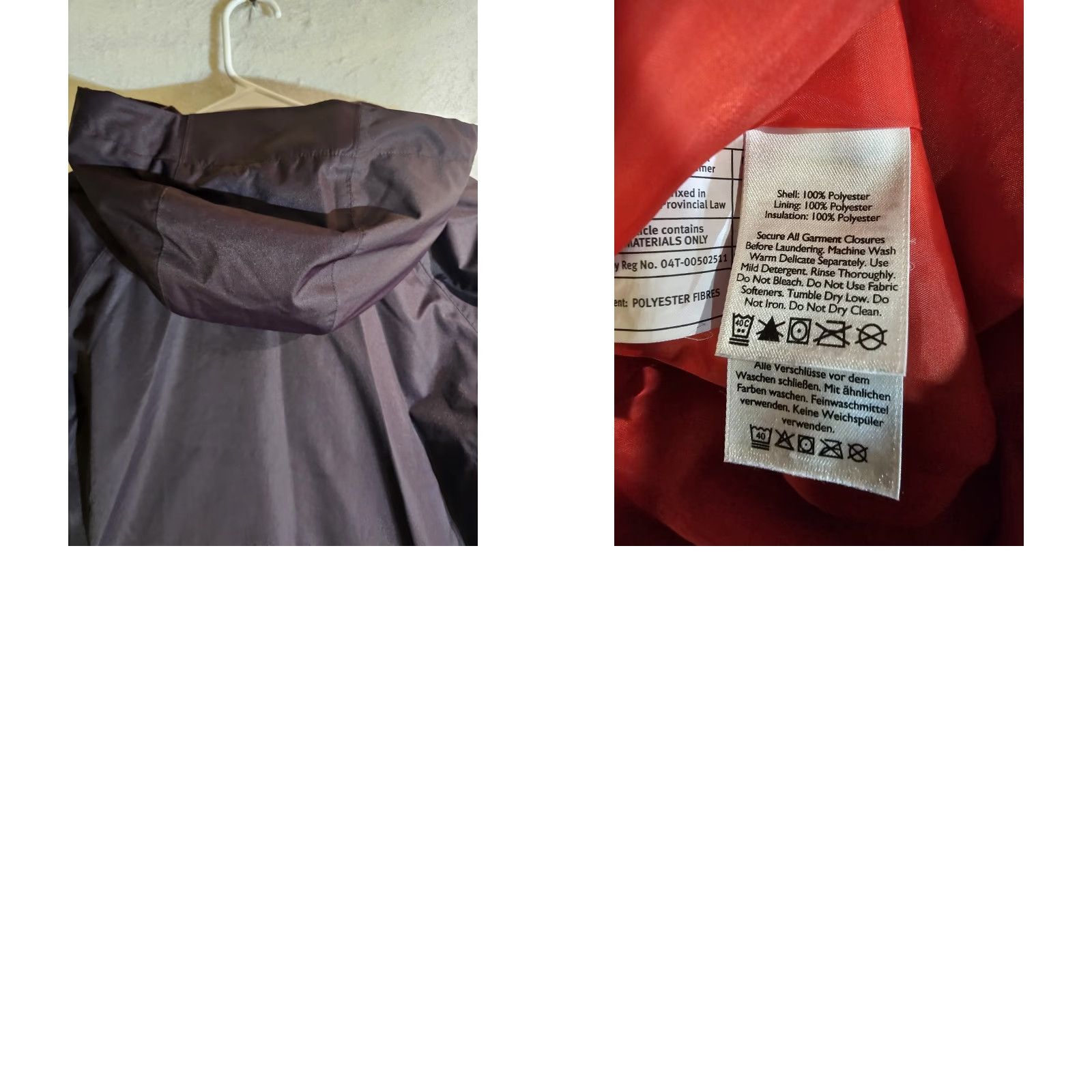 Eddie Bauer Eddie Bauer Signature WeatherEdge Full-Zip Hooded Jacket Womens Med Purple Jacket Female M Purple WeatherEdge Hoodie Zip Full-Zip Casual Outdoor Size M / US 6-8 / IT 42-44 - 9 Thumbnail