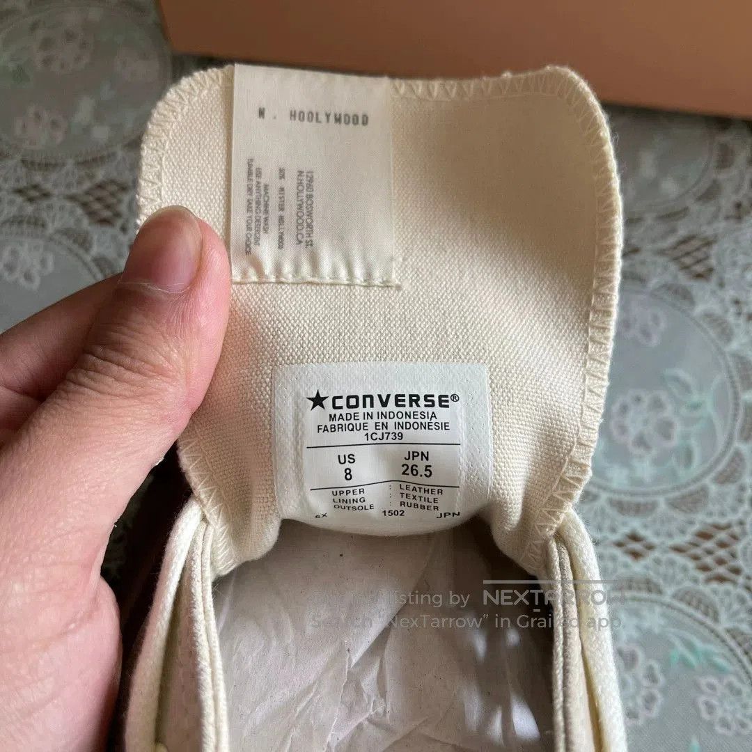 N.Hoolywood N.Hoolywood x Converse Addict 15SS Low. Size US 8 / EU 41 - 5 Thumbnail