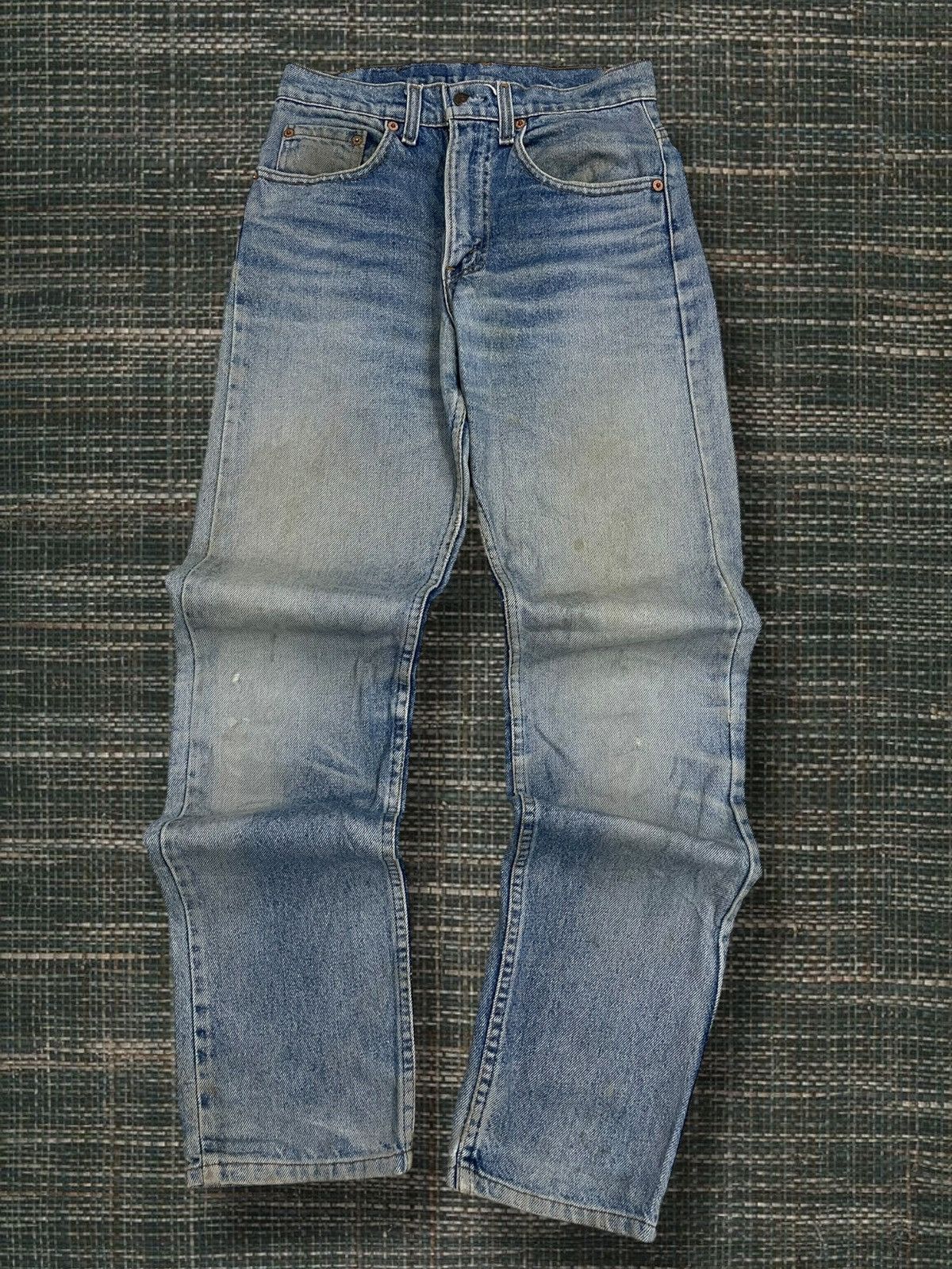 Levi's Vintage Clothing Vintage 1990s Original Designer Levis 505 Distressed Denim Size US 26 / EU 42 - 1 Thumbnail