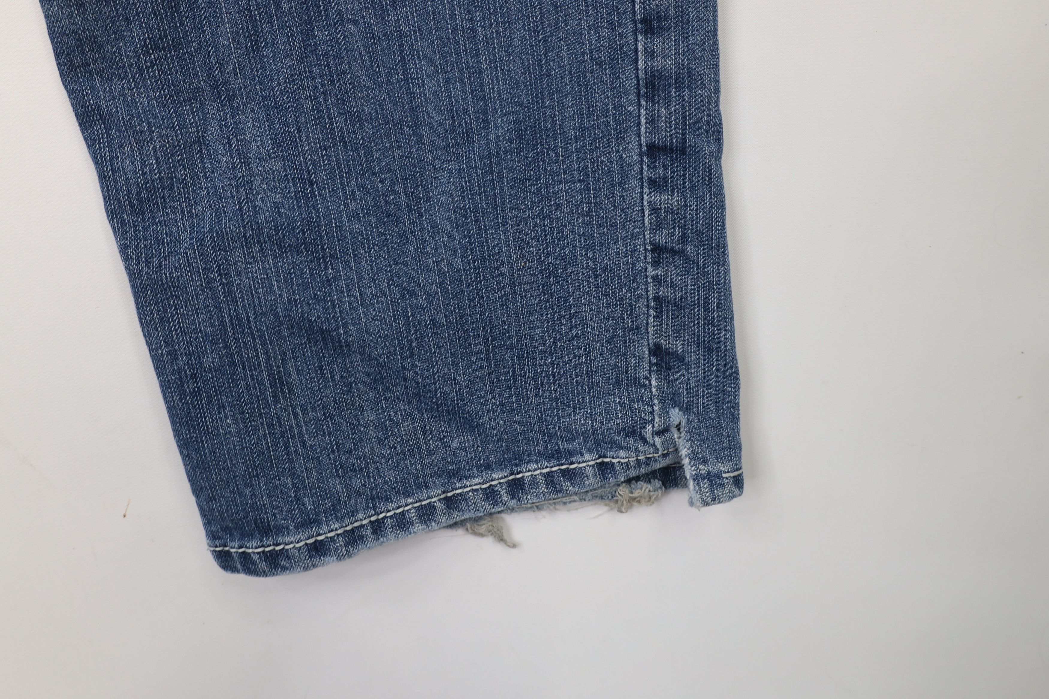 Vintage Buckle BKE Thick Stitch Jake Straight Leg Denim Jeans Blue Size US 36 / EU 52 - 5 Thumbnail