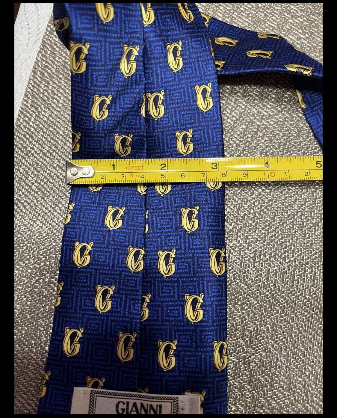 Versace Gianni Versace Tie Size ONE SIZE - 3 Thumbnail