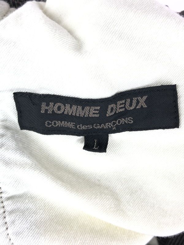 Comme des Garcons Homme Cropped Pants Drawcord Zip Fly Brown Size US 31 - 4 Thumbnail