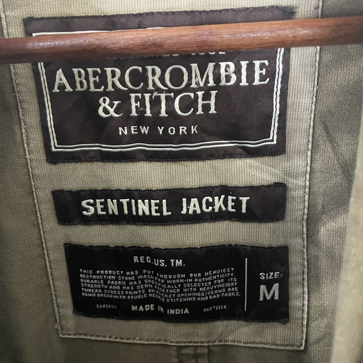 Abercrombie & Fitch Vintage Abercrombie & Fitch Military Style Jacket Size US S / EU 44-46 / 1 - 6 Thumbnail