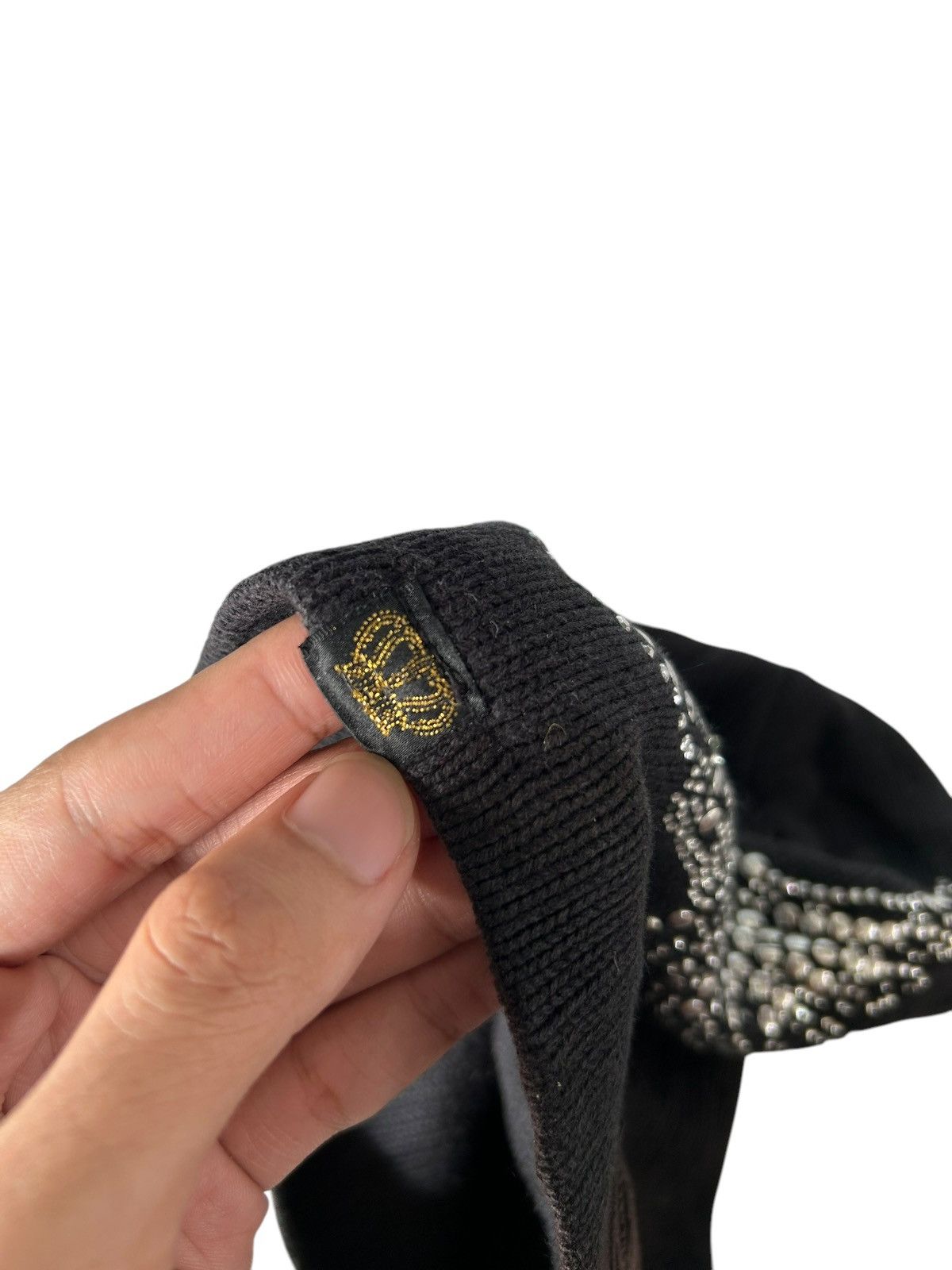 Japanese Brand × Kapital × Vintage Japanese Punk Bondage Style SunFaded Distressed Beanie Hats Size ONE SIZE - 10 Thumbnail