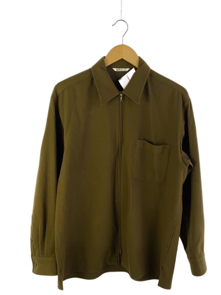 Auralee Stripe Selvedge Weather Cloth Shirt | Grailed