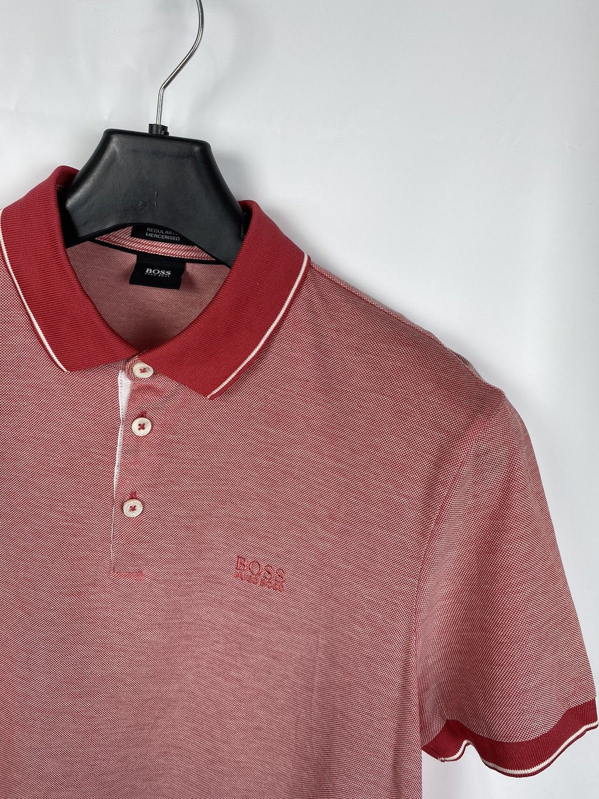 Hugo Boss Hugo Boss Men Polo Tee Cotton size S Size US S / EU 44-46 / 1 - 2 Thumbnail