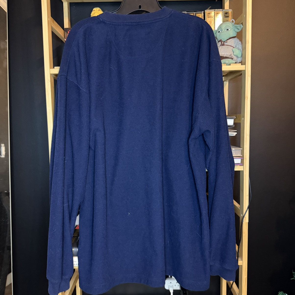 Big Dogs Vintage Big Dogs Henley Thermal Long Sleeve Shirt size XL Size US XL / EU 56 / 4 - 4 Thumbnail