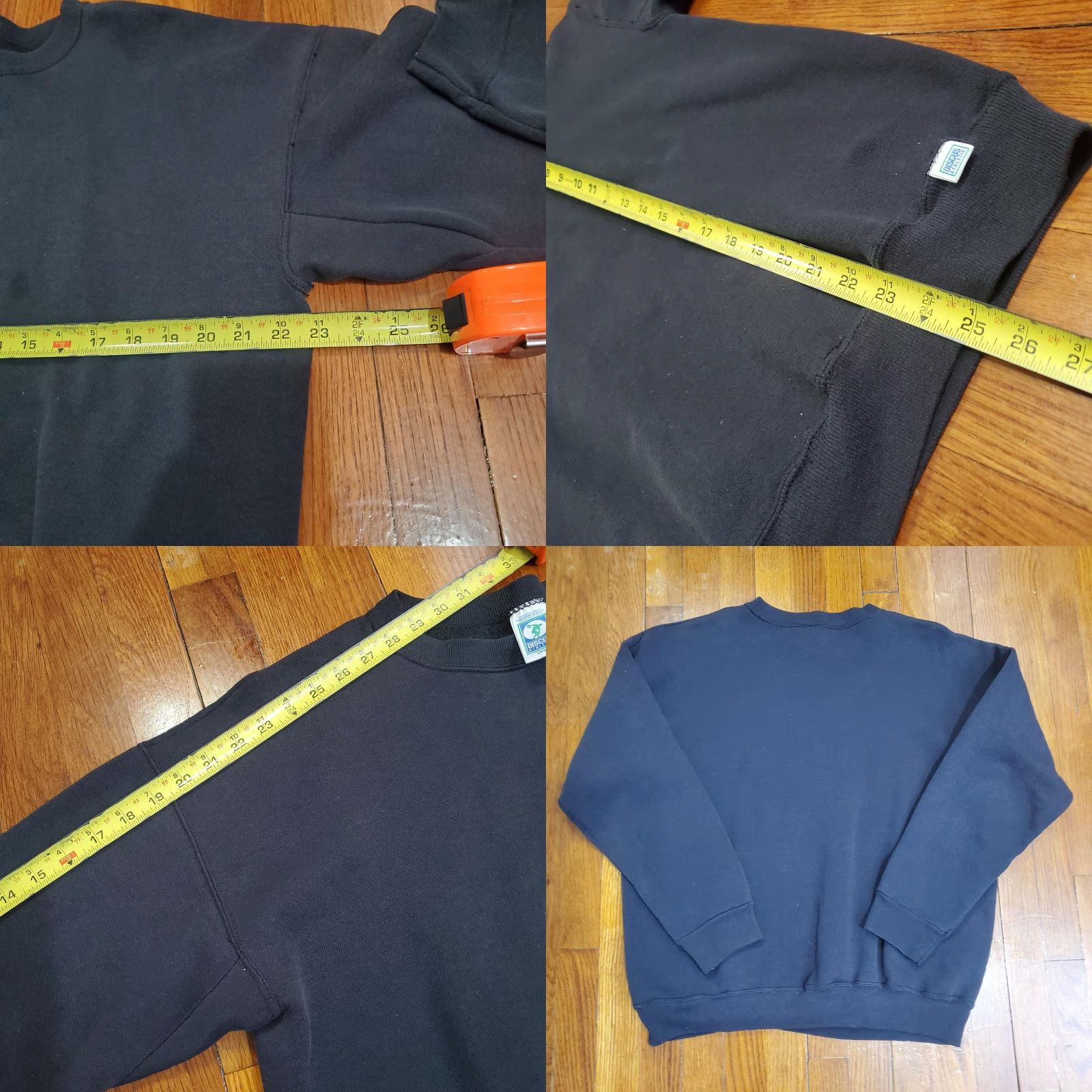 Vintage VINTAGE Discus Athletic Sweatshirt Mens Large Black Heavyweight Crewneck Pullover Sweatshirt USA 90s Mens Size US L / EU 52-54 / 3 - 8 Thumbnail