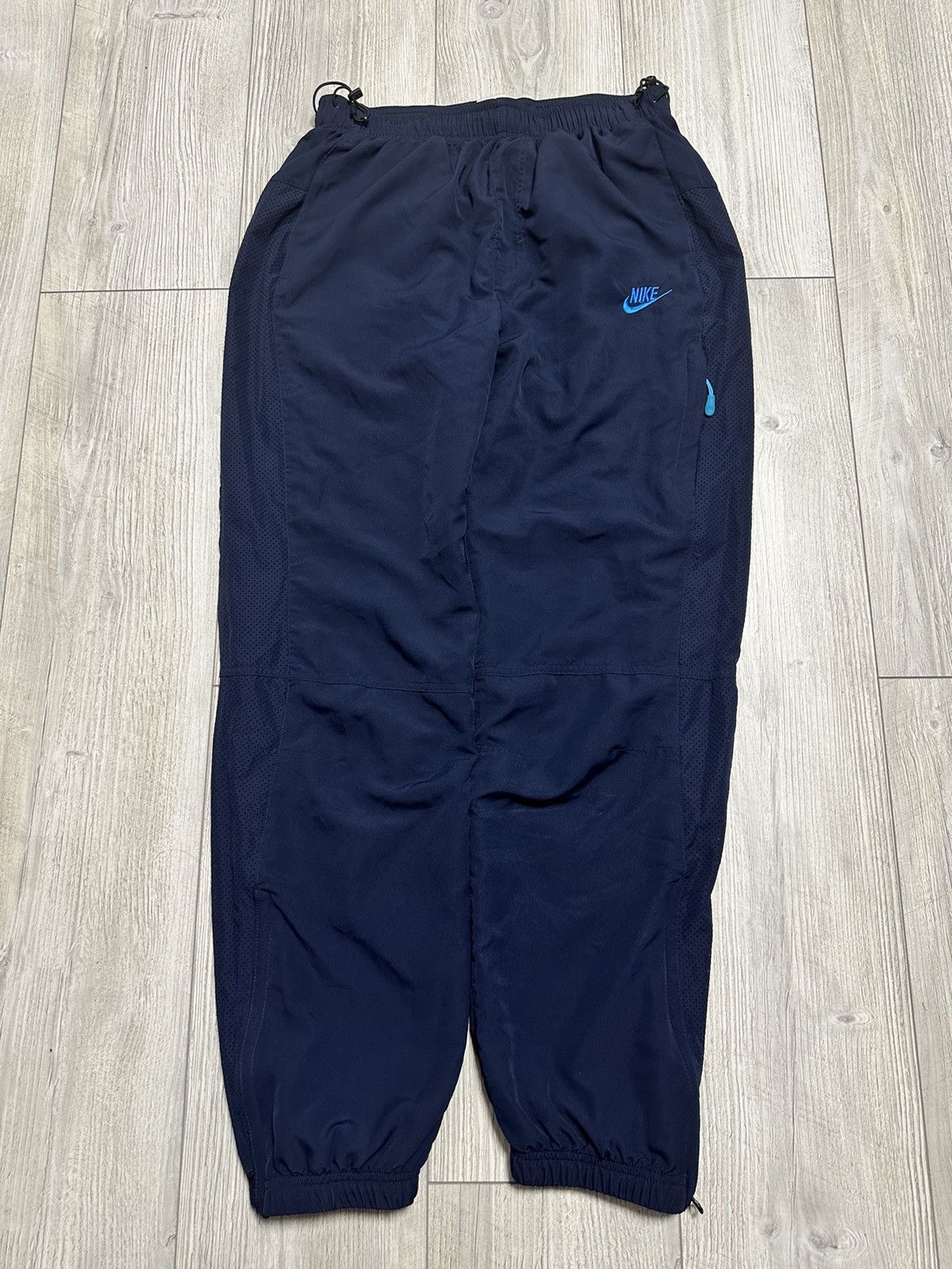 Vintage Vintage Y2K Nike Nylon Drill Track Pants Size US 32 / EU 48 - 2 Thumbnail