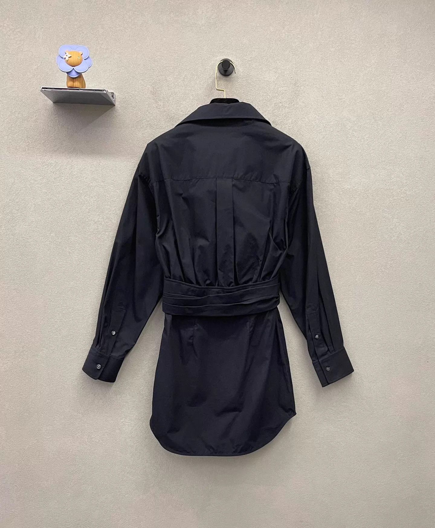 Alexander Wang Alexander Wang Black Vintage Shirt Dress Chest 84cm Size XS / US 0-2 / IT 36-38 - 2 Thumbnail