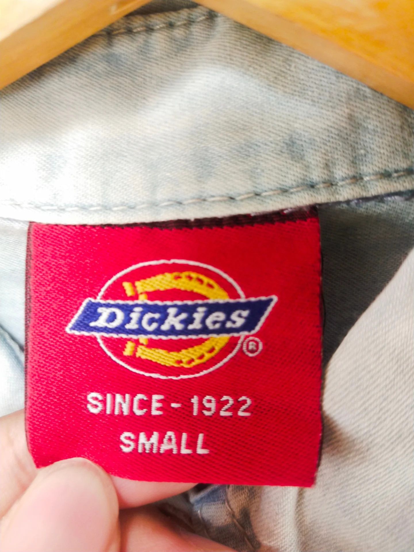 Dickies Dickies Faded Blue Denim Shirt Size S / US 4 / IT 40 - 6 Thumbnail