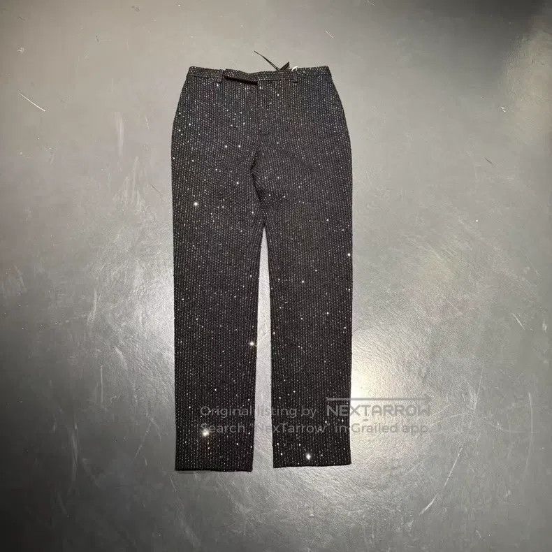 Saint Laurent Paris Saint Laurent Paris Sequined Dress Pants Size US 30 / EU 46 - 1 Thumbnail