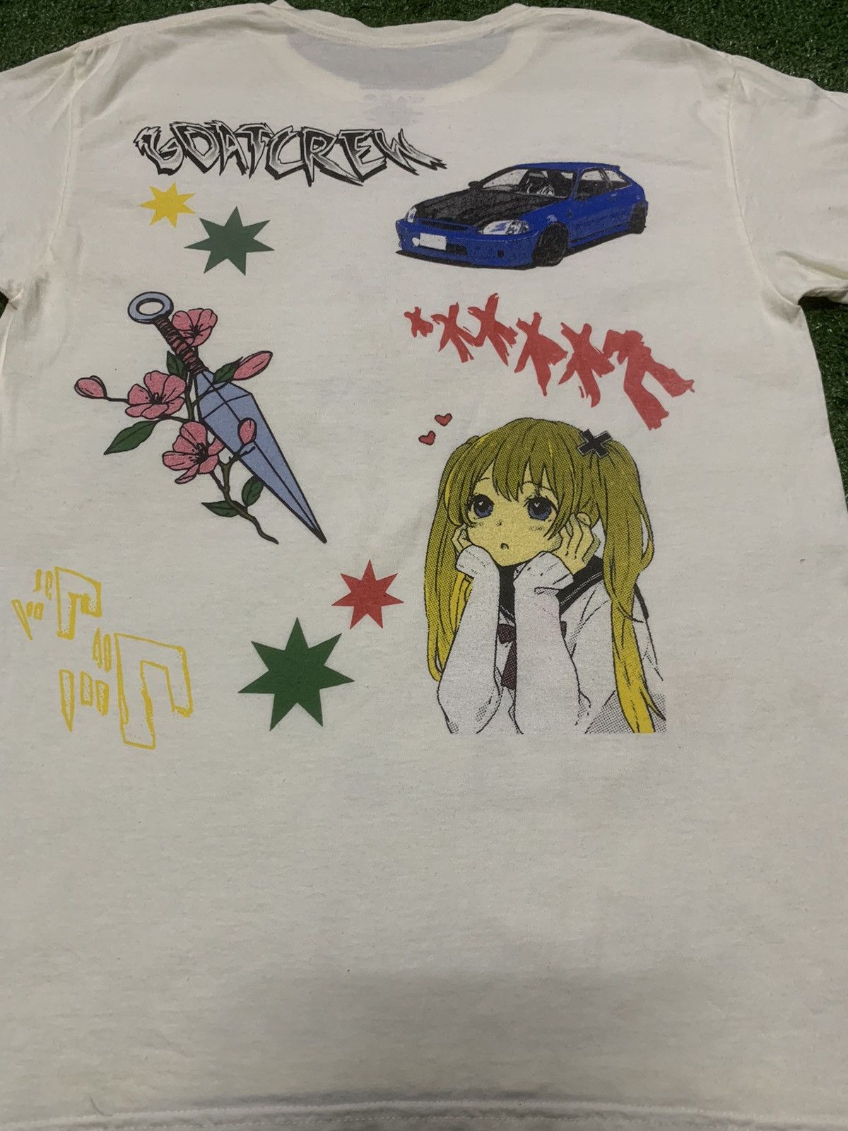 Anime × GOAT Crew GOAT CREW ALL OVER MANGA VINTAGE Tshirt Size US L / EU 52-54 / 3 - 4 Thumbnail